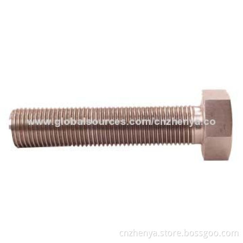 Factory DIN931/DIN933 Stainless Steel Hex Bolt Manufacturer with Mostly America and Europe MarketsNew